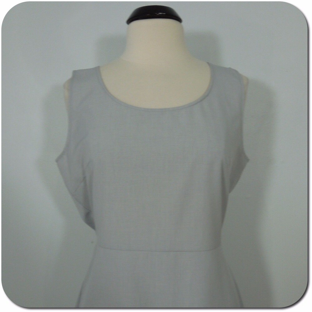 ZAMRIE Sheath Dress size 12 Womens Gray Sleeveless
